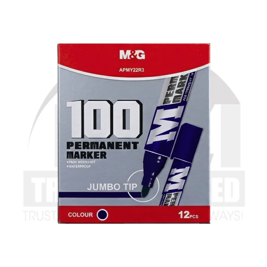 M&G 22R3 Permanent Marker - Blue
