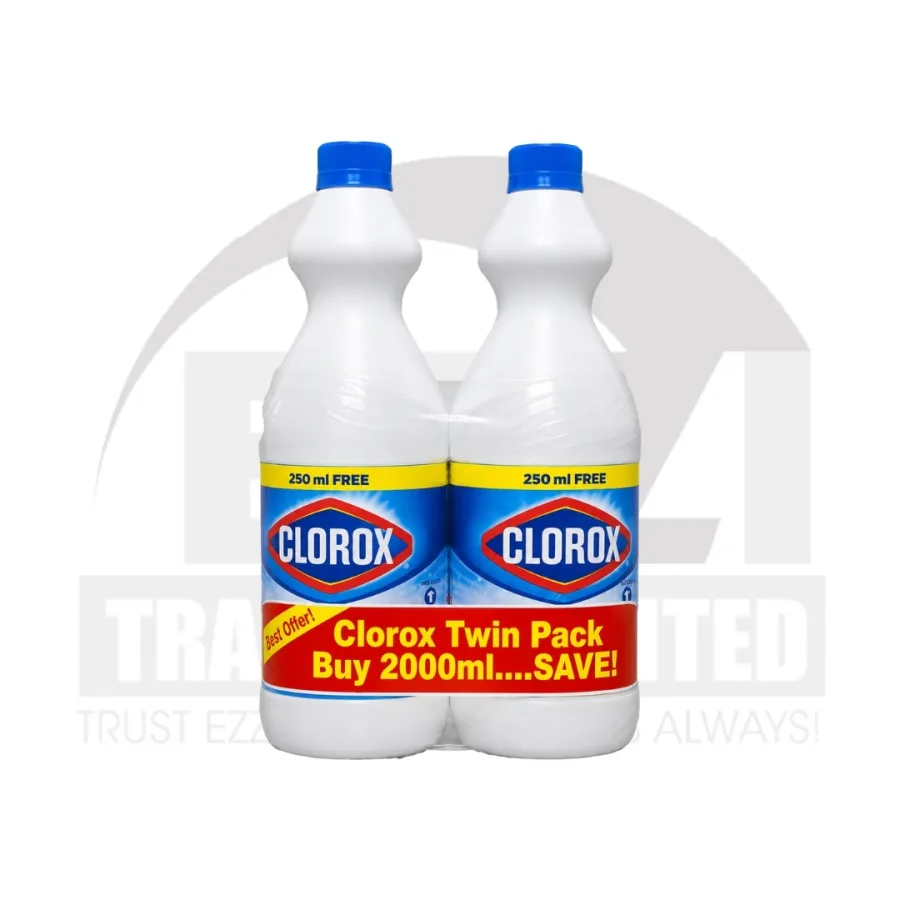 Clorox Bleach Twin Pack - Regular (750ml)