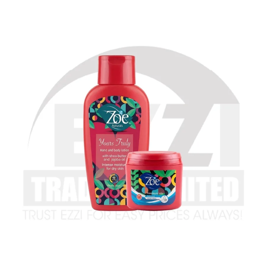 Zoe Yours Truly Body Lotion (400ml) + Free Petroleum Jelly (50g)