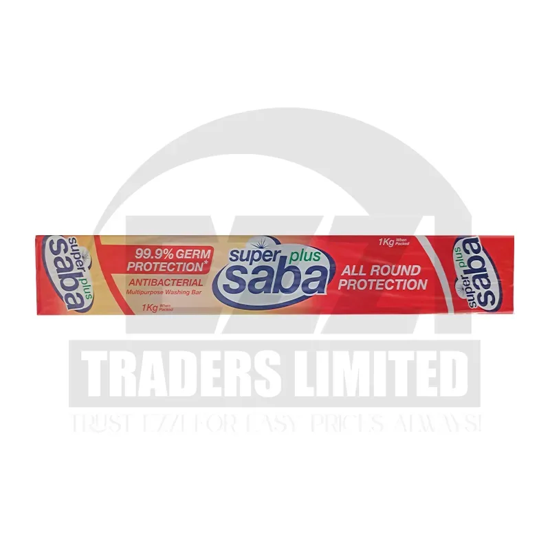 Super Saba Plus Antibacterial Bar Soap - Red (1kg)