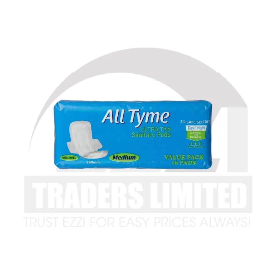 Alltyme Sanitary Pads Value Pack - Medium