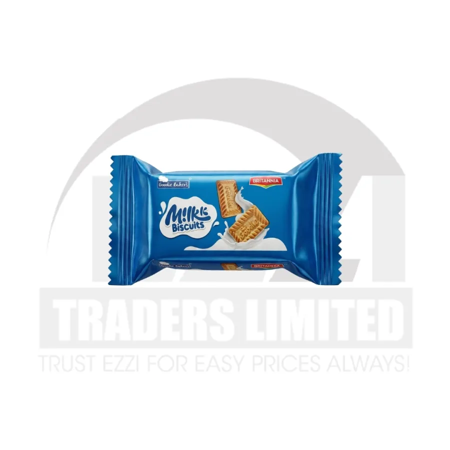 Britannia Goodie Milk Biscuits (Box of 72 x 4 Pcs)