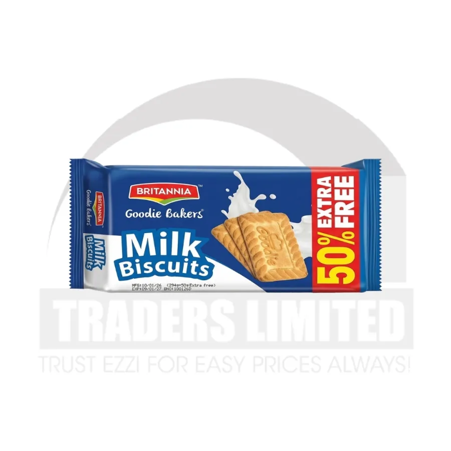 Britannia Goodie Milk Biscuits (Promo-pack) - 294g