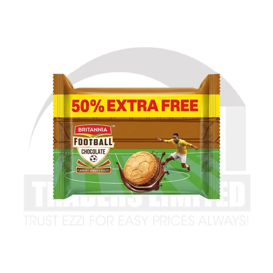 Britannia Football Chocolate Biscuits (Promo-pack) - 96g