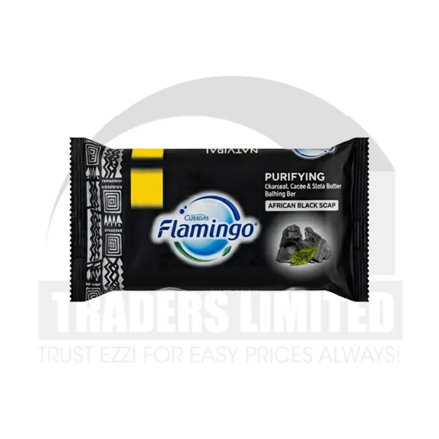 Flamingo Black Soap - 200g