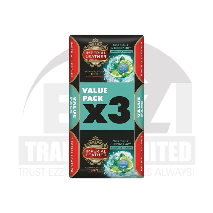 Imperial Sea Salt Soap - 150g (Pack of 3)